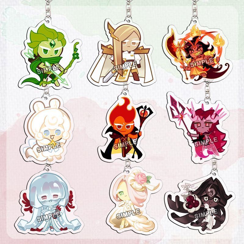 【พร้อมส่ง】shadow milk cookie plush Game peripherals shadow milk cookie plushie Biscuit Kingdom Carto