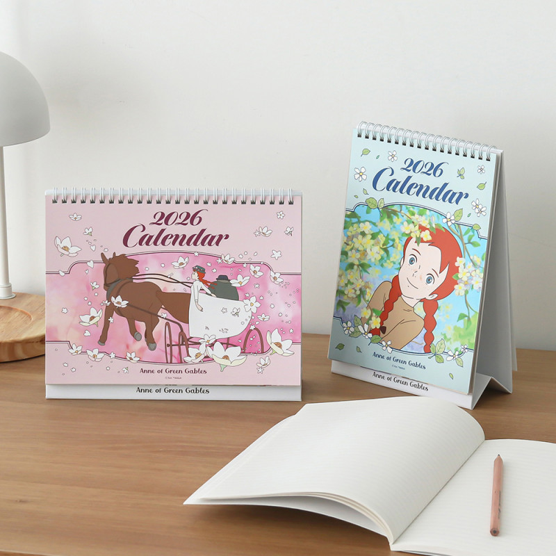 Anne of Green Gables 2026 Desk Calendar