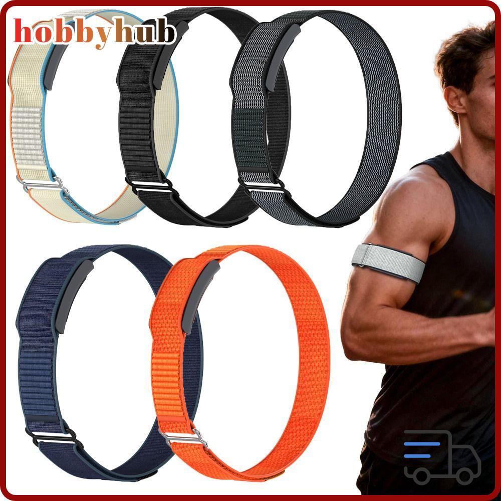 HOBBYHUB Sport Band Bicep Band, ไนลอน Breathable Fitness Tracker Arm Band, Professional Loop Design 