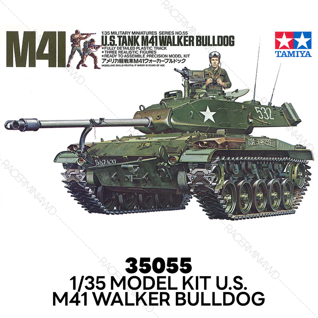 TAMIYA 35055 1/35 Model Kit U.S. M41 Walker Bulldog