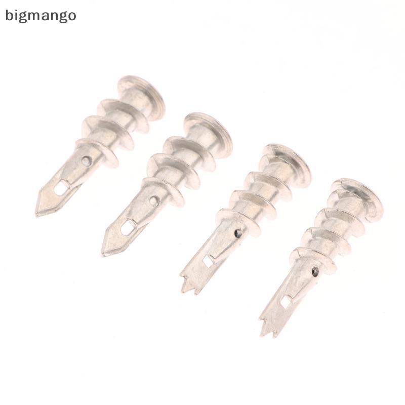 [bigmango] 10 ชิ้นสังกะสีอัลลอยด์เหล็ก Self-Drill Anchor 13*41 มม.Splasterboard Drywall Anchor Hollo