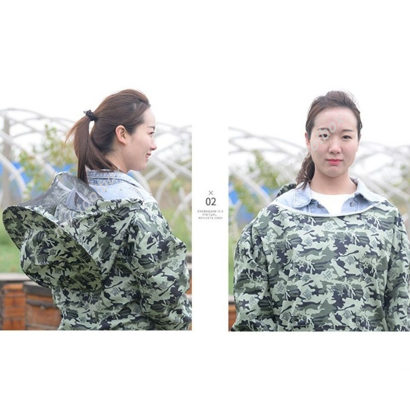 พร้อมส่งเสื้อกันผึ้งต่อย ชุดเลี้ยงผึ้ง พร้อมหมวก รูปที่ 8