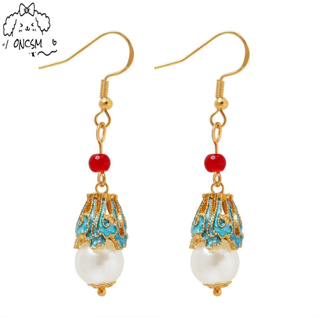 ต่างหูหยกสไตล์จีนย้อนยุค สไตล์สำหรับผู้หญิง - รูปที่ 2