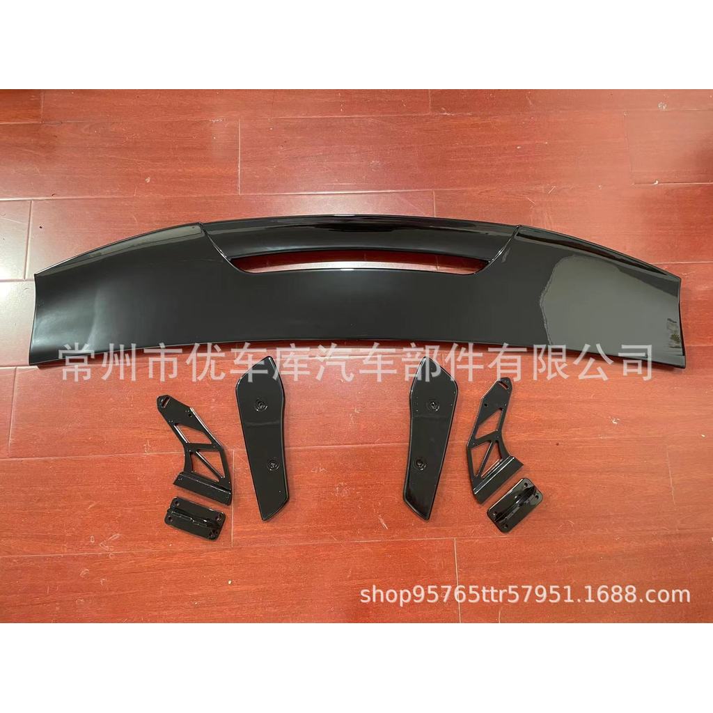 เหมาะสําหรับ BMW M2 M3 M4 M5 M6 ดัดแปลง MAD คาร์บอนไฟเบอร์สปอยเลอร์ด้านหลังสามช่อง Universal GT สปอยเลอร์ด้านหลัง IFLO