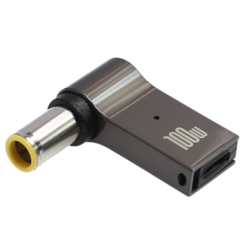100W Type-C ถึง 7.9*5.5 DC แจ็คอะแดปเตอร์,USB-C ถึง 7.9x5.5 แล็ปท็อปปลั๊กชาร์จสําหรับ Lenovo/IBM Thi