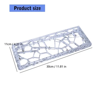 RAINY 1PC Openwork Keyboards Case สําหรับ GH60 GT60 Mechanical Keyboards การกระจายความร้อนน้ําหนักเบาและติดตั้งง่าย