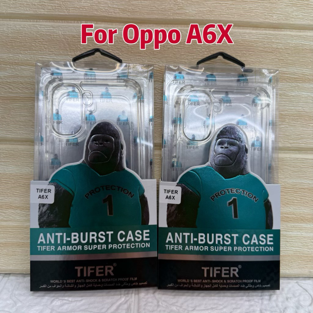 ส่งจากไทย เคสใสกันกระแทก KingKong สำหรับ Oppo A6X A6 A6Pro A5X A5Pro A5i A5 กันมุมกันกระแทก ขอบนิ่มห