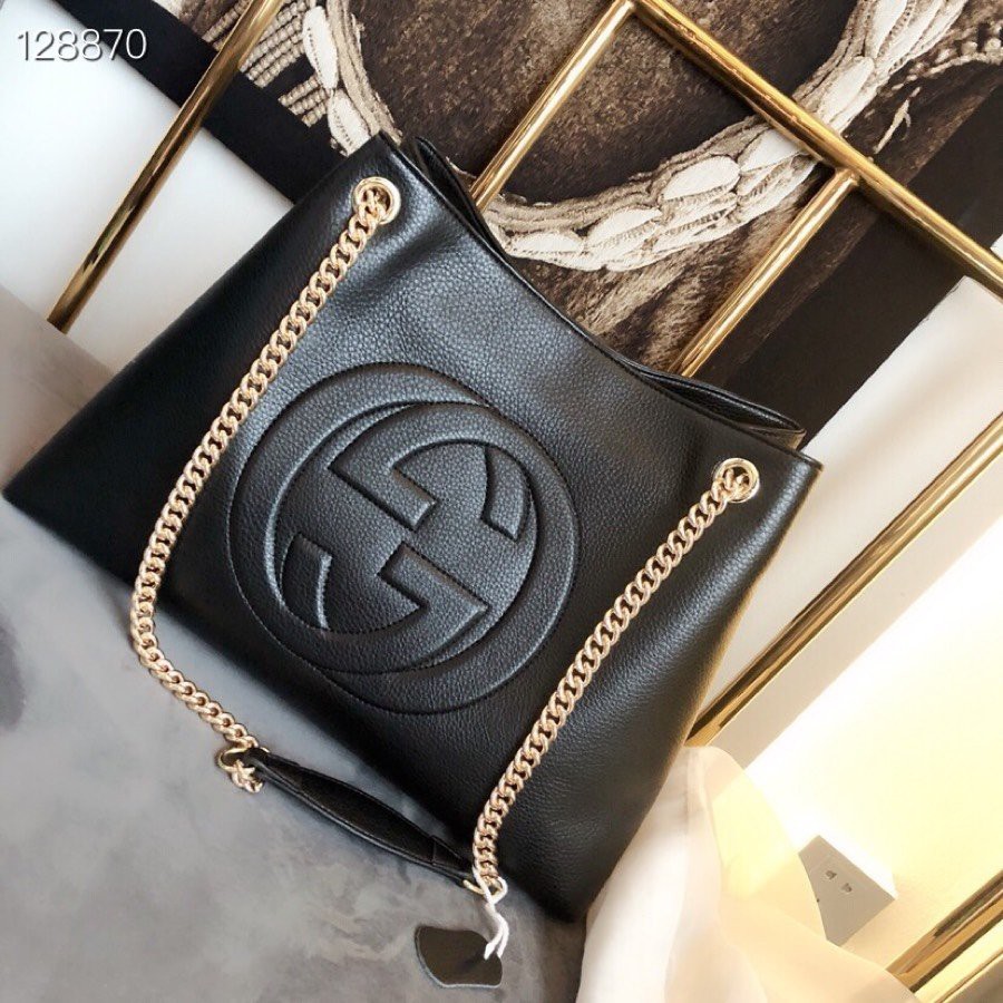 MX3 กระเป๋าช้อปปิ้งพู่โซ่หนัง ออกแบบมาพร้อมโลโก้ขนาดใหญ่