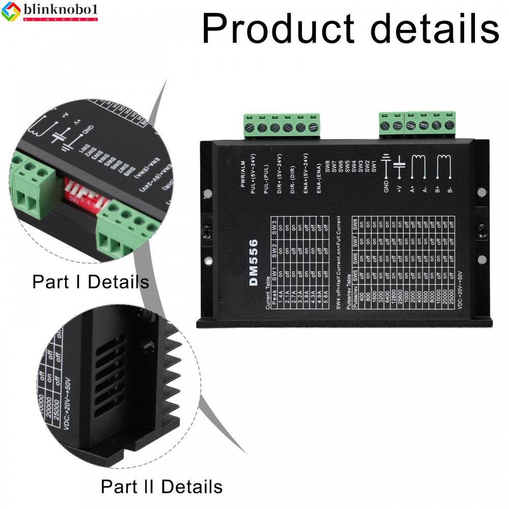 DM556 ไดรเวอร์ Nema Note Package ชื่อส่วนเนื้อหาความต้านทานแรงกระแทกที่แข็งแกร่ง