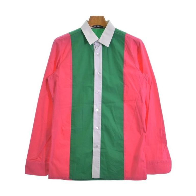Raf Simons Shirt pink green Direct from Japan Secondhand