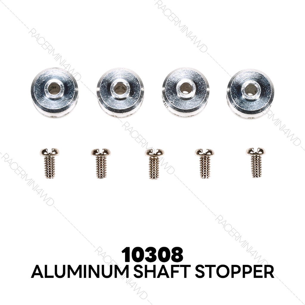 TAMIYA 10308 Mini 4WD Aluminum Shaft Stopper (4pcs.)