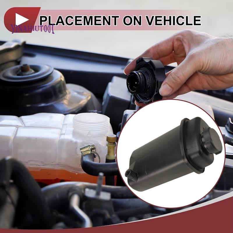 Yinahiut001Coolant ถังขยายล้นอ่างเก็บน้ําฝาขวด 17111741167 สําหรับ 540i E38 E39 740i 840Ci 850Ci E52