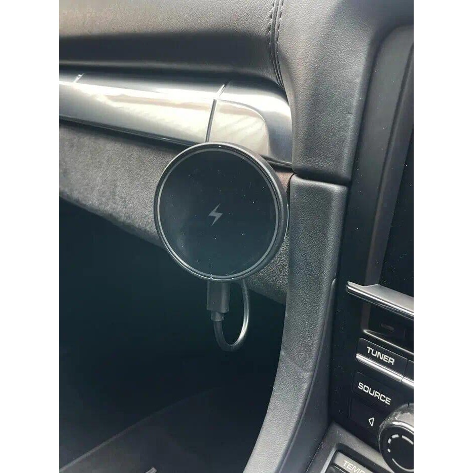 สําหรับที่วางโทรศัพท์ MagSafe สําหรับ Porsche 991 (911) / 981 (Cayman / Boxster) / 718 (Cayman / Box
