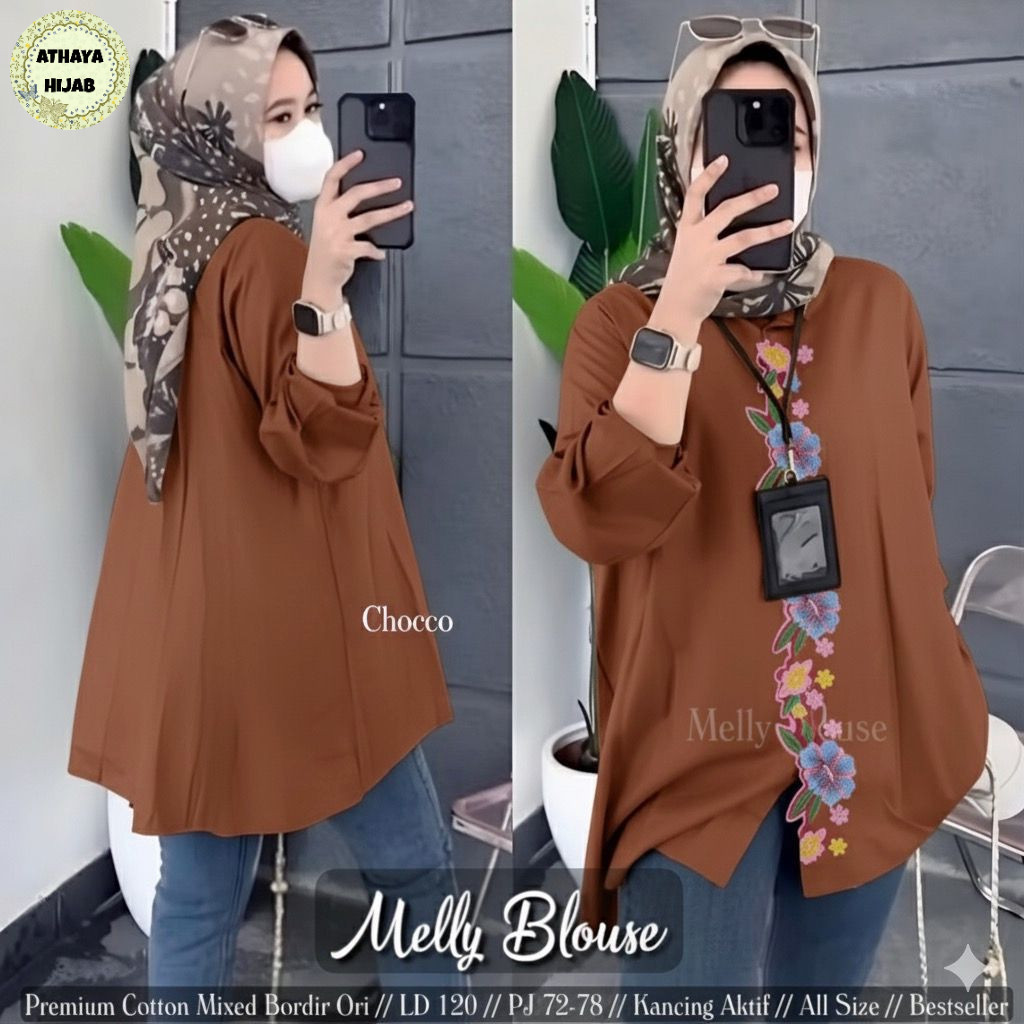 2612 MELLY BLOUSE โดย AtHAYA FASHION