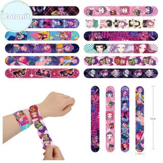 Bolonit 12/24/36 ชิ้น Slap สร้อยข้อมือ Party Favors Snap สร้…