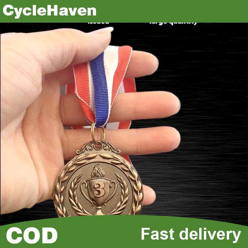 Null 1 ชิ้น 2 "ทองเงิน Bronze รางวัลเหรียญสังกะสีรอบ Winner เหรียญคอริบบิ้น 1st 2nd 3rd รางวัล Winne