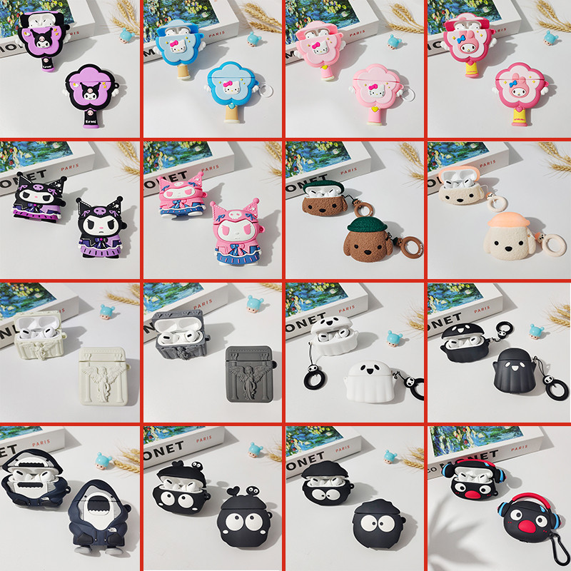 เคส airpods 2 เคส airpods 3 เหมาะสําหรับ Apple airpodspro2 เคสป้องกัน airpods3 เคสป้องกันน่ารักการ์ต