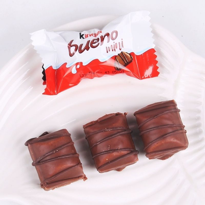 Kinder Kinder Germany นําเข้า Mini Fun Bueno Milk Chocolate Wafer ของที่ระลึกของขบเคี้ยว20251229