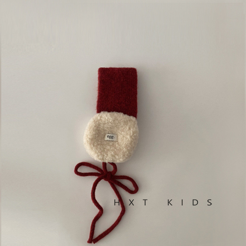 หมวกหูกระต่ายทำจากขนแกะจริง ขนาดเล็ก สไตล์อบอุ่น เหมาะสำหรับเด็กและผู้ใหญ่ในฤดูหนาว SM511 - รูปที่ 4