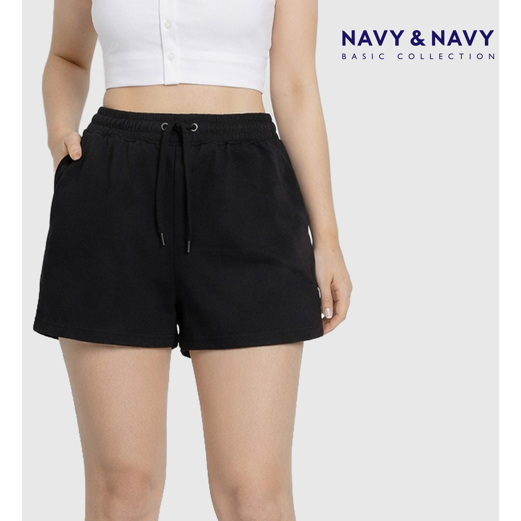 FOS x NAVY & NAVY WOMENS LEISURE WEAR TERRY SHORTS