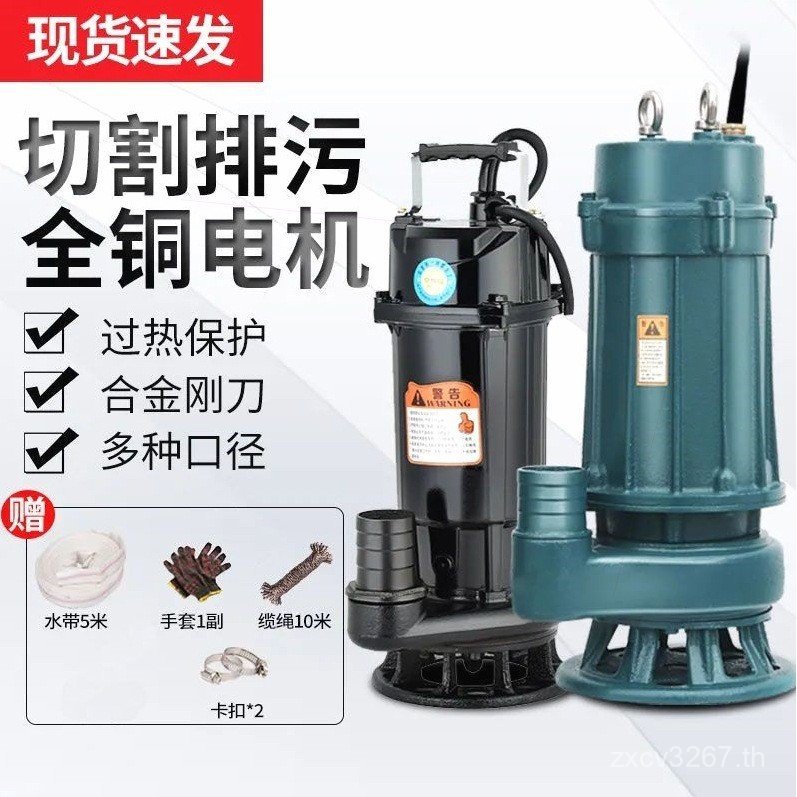 ตัดประเภทปั๊มน้ําเสียโคลน 220v Dung ปั๊มดูดเยอรมันในครัวเรือน Dung ดูด Dung ปั๊มดูด Biogas นําเข้าสู