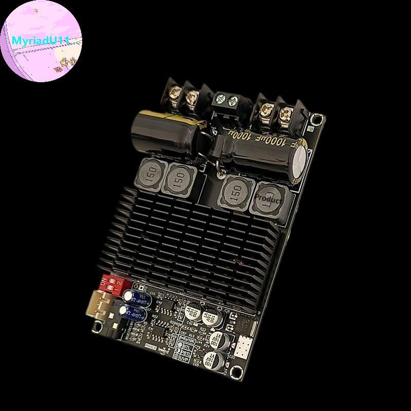 MyriadU ใหม่-บริดจ์โมโนลําโพงซับวูฟเฟอร์ด้านหลังบริสุทธิ์เวที ZK-2001 TPA3221 100WX2 Dual Channel Di