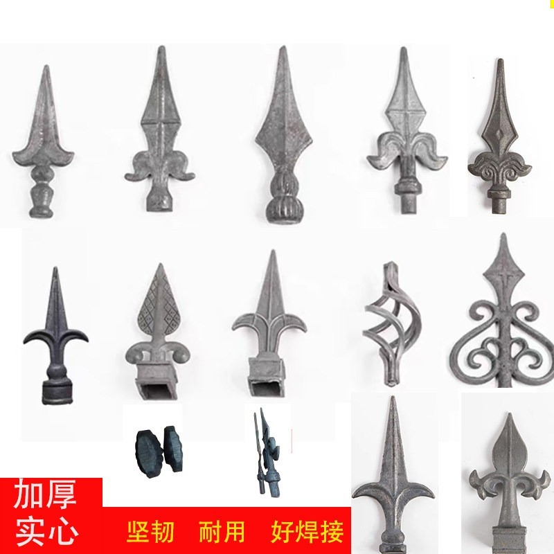 Forged Iron SpearheadNon-Cast for Gate Fence Wrought Iron Material
