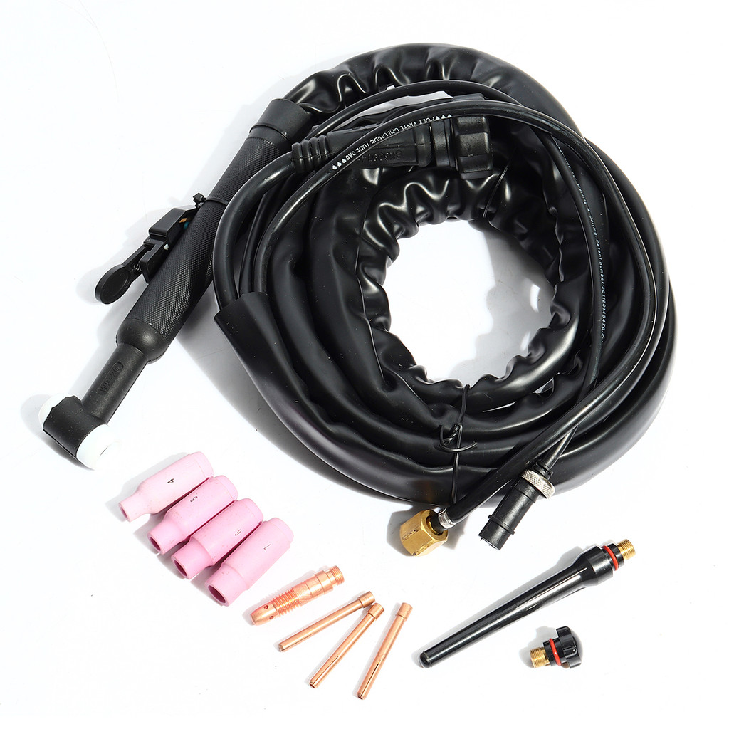 ชุดสายเชื่อมทิก JASIC รุ่น SR26 ขนาด 4 เมตร ด้ามสีดำ ใช้กับเครื่องเชื่อม TIG JASIC รุ่น TIG200S, TIG