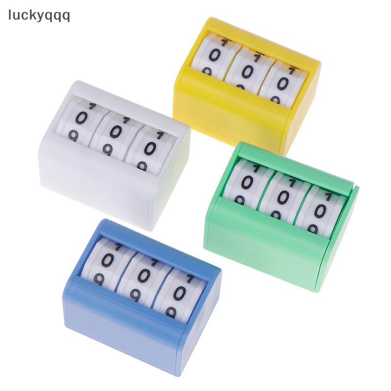Luckyqqq 2/3/4 หลักเคาน์เตอร์เกมกระดาน Score Counter คู่มือโต๊ะ Foosball Scorring Counter การ์ดเกมบิ