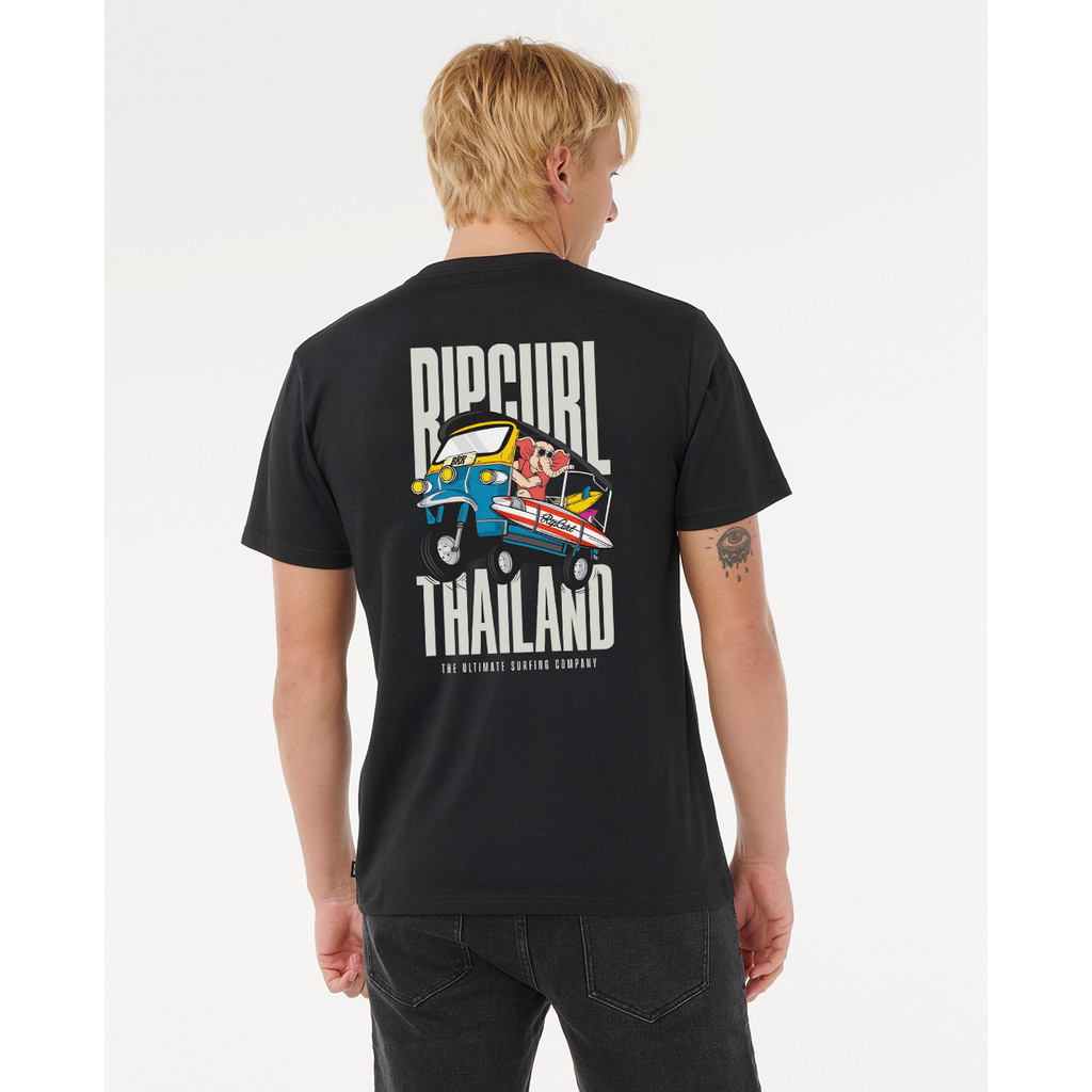 จัดส่ง 24 ชั่วโมง Rip Curl T-Shirt 11Tmte Rct m Dest Tee Thai Tuk Tuk 2025-S2 COD