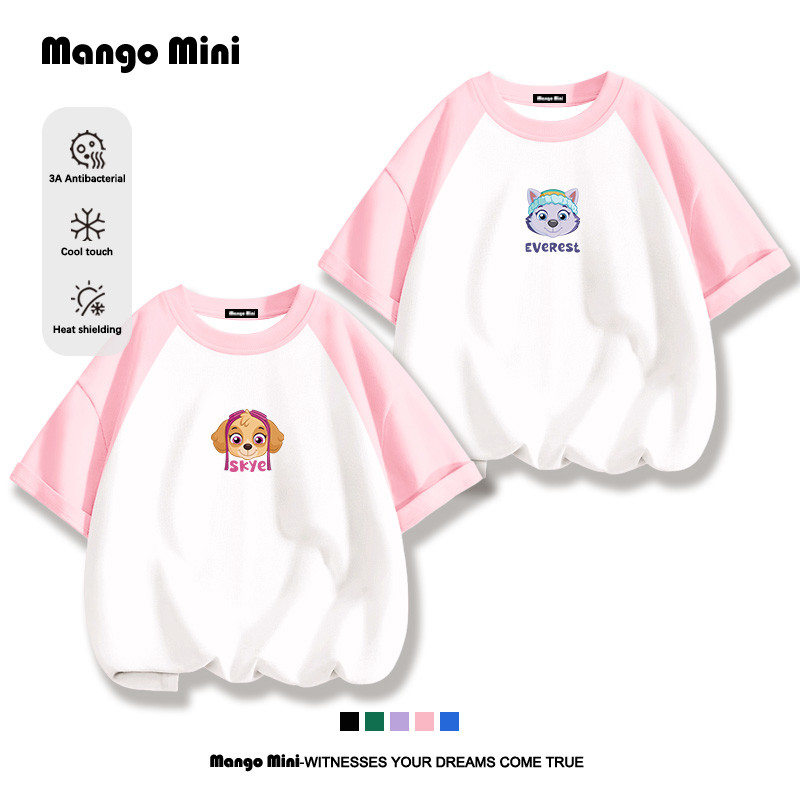 เสื้อเด็ก PAW Patrol เสื้อยืดแขนสั้นเด็กลายการ์ตูนน่ารัก ผ้านุ่มใส่สบาย น่ารัก (ส่งเร็ว จัดส่งจากไทย)