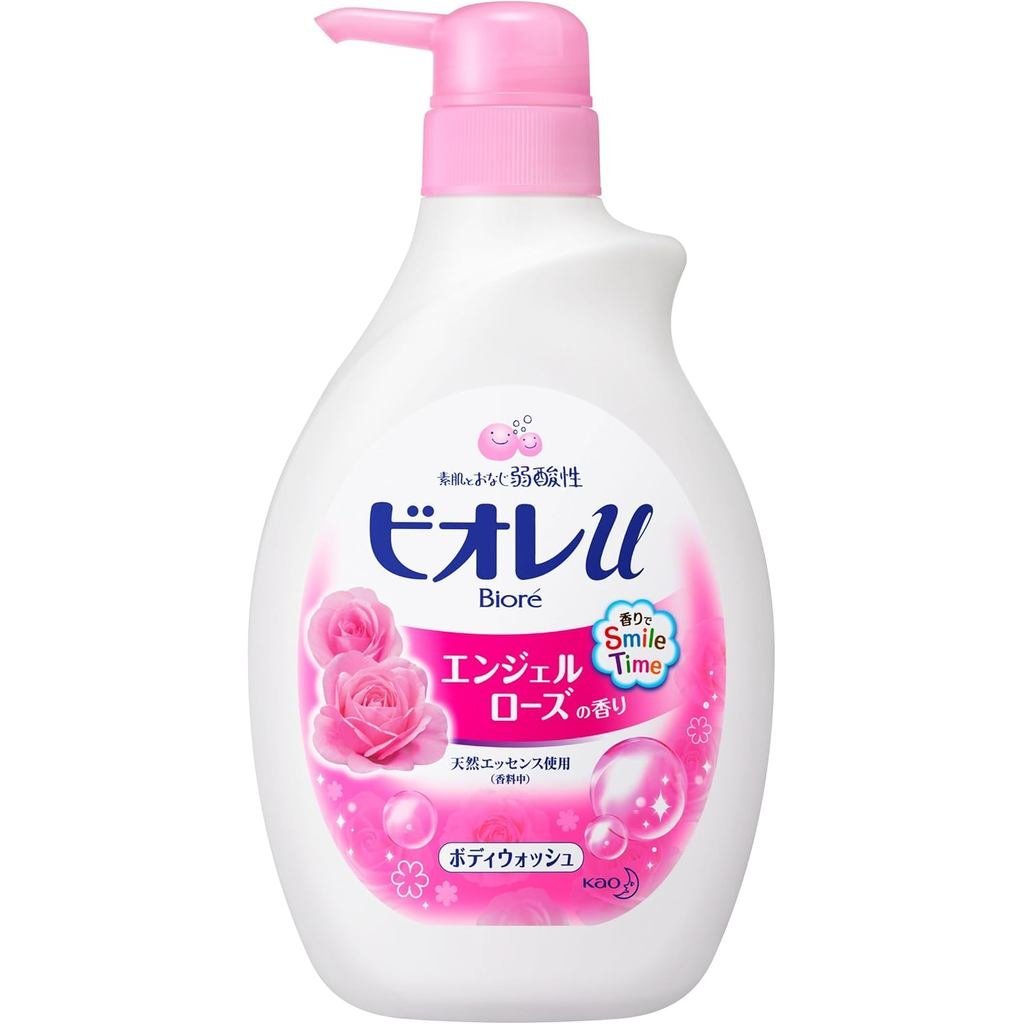 Biore U Angel Rose Scented Body Wash ขนาด 480ml