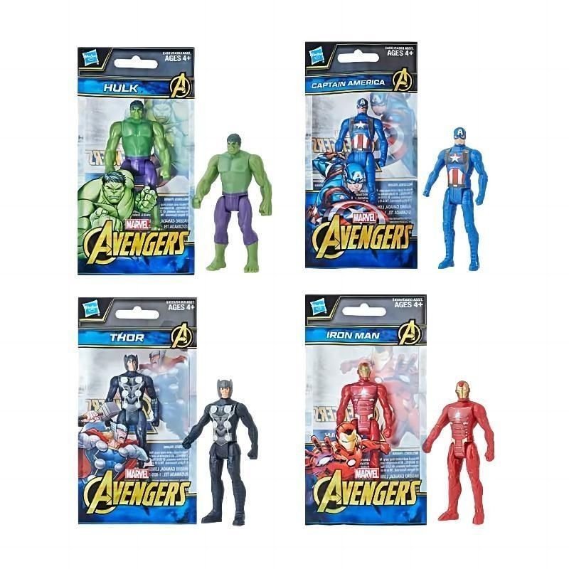 Hasbro Marvel Avengers Captain Iron Man Hulk Thor Figure Pocket Action Figure