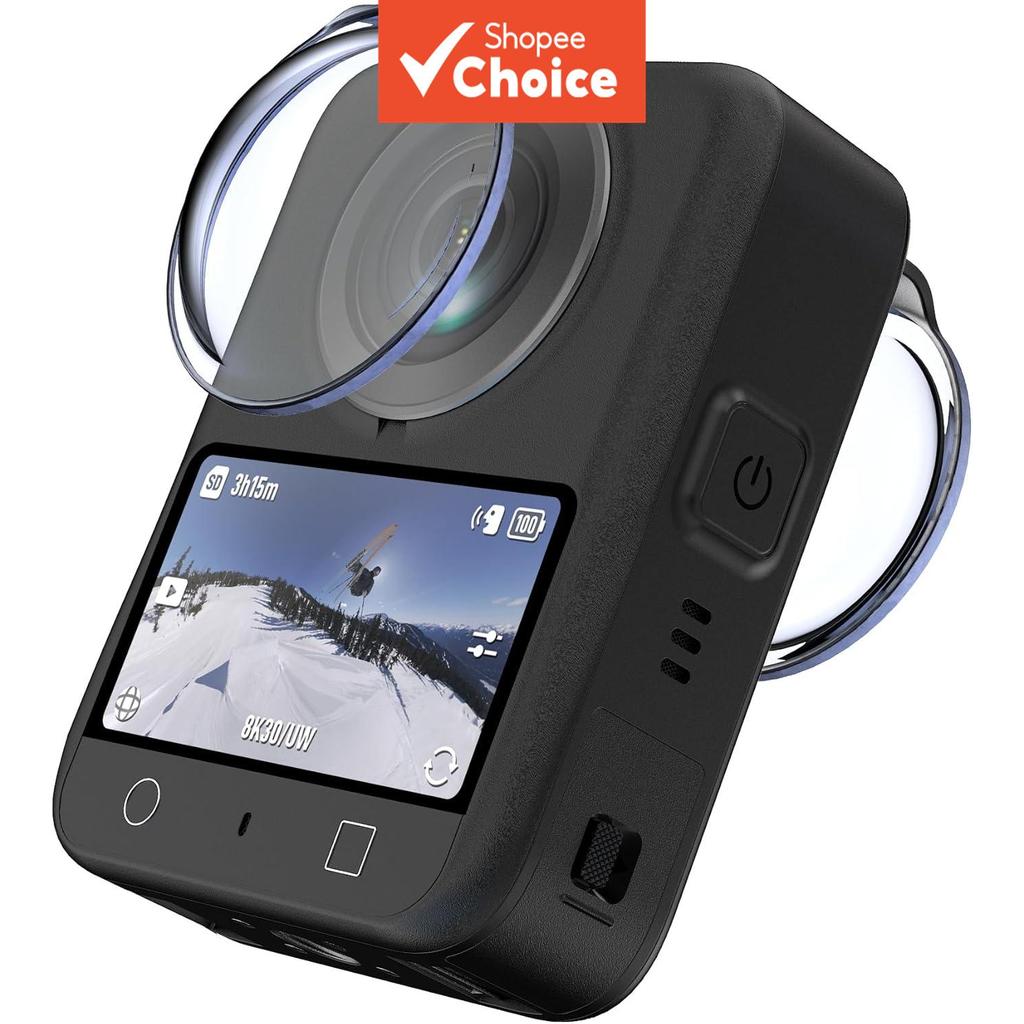 ฟิล์มกันรอยเลนส์ใสกันกระแทก สําหรับ DJI Osmo 360 ป้องกันรอยขีดข่วน