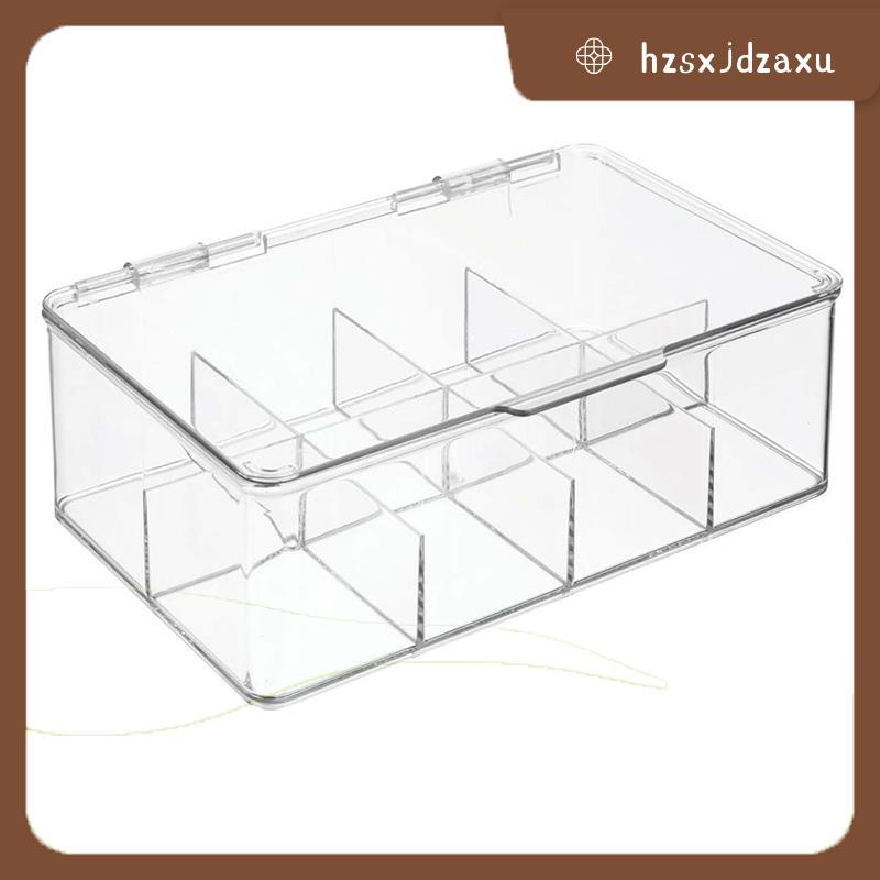 hzsxjdzaxuTea Bag Storage Box Multifunctional Storage Box Storage Box Coffee Bag Compartment Box