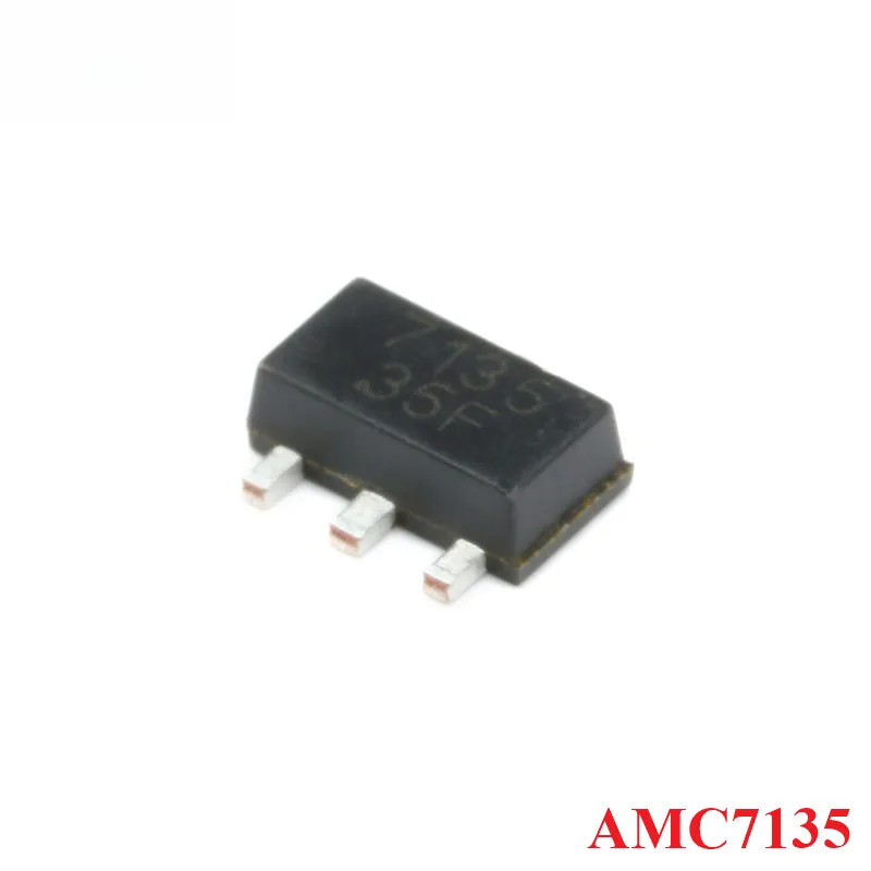 5-10pcs AMC7135 AMC7135PKFT SOT89 MEL7135 L7135 SOT 89 คงที่ 350mA/2.7-6V High Power LED Driver ชิป 