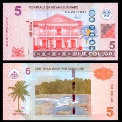 SA601 SURINAME 5 GRESS / ใหม่