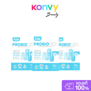 KIO Probiotic Dietary Supplement Product 20 Sachets ผลิตภัณฑ์อาหารเสริม คิโอ เอส โพรไบโอติก.