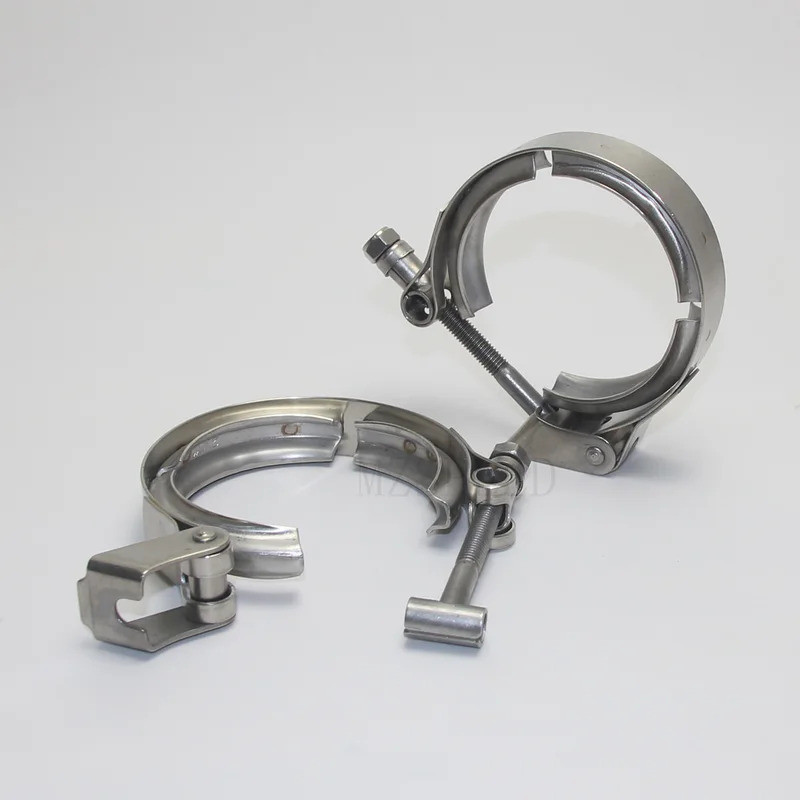 Universal Quick release สแตนเลส 2" 2.5" 3" 3.5" ท่อไอเสีย v band clamp v-band clamp V clamp คลิป 1.5