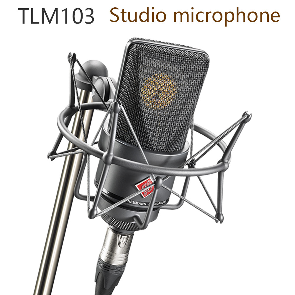 NEUMANN TLM 103 tlm103 ไมโครโฟนคอนเดนเซอร์ supercardioid เสียงรบกวนต่ําสําหรับการบันทึกระดับมืออาชีพ