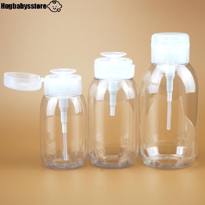 [Hugbabys-t] ขวดรีฟิล 200/300/500ML ขวดแบบกดบรรจุขวด Push Down ขวดจ่ายปั๊มเปล่าสําหรับยาทาเล็บแต่งหน้า Remover ขวด ราคา ถูกที่สุด ดีลบีเคเค แกลเลอรีภาพที่ 6