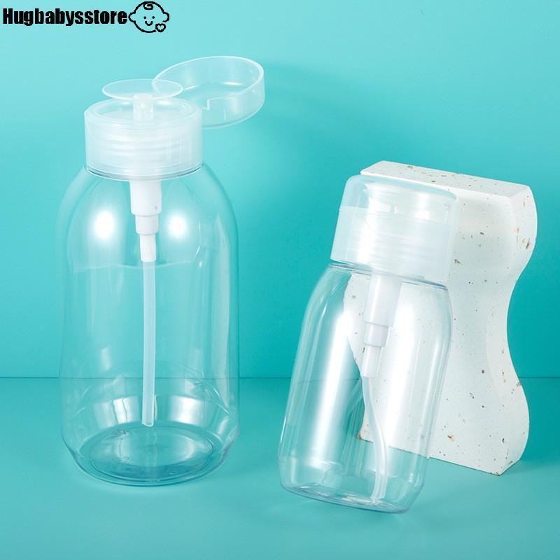 [Hugbabys-t] ขวดรีฟิล 200/300/500ML ขวดแบบกดบรรจุขวด Push Down ขวดจ่ายปั๊มเปล่าสําหรับยาทาเล็บแต่งหน้า Remover ขวด ราคา ถูกที่สุด ดีลบีเคเค แกลเลอรีภาพที่ 7