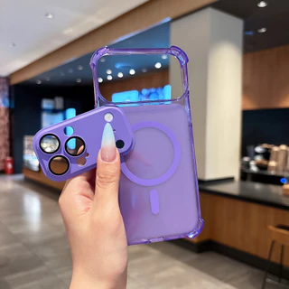 เคสโทรศัพท์กันกระแทกสําหรับ IPhone 17 16 15 14 13 12 11 Pro Max Matte โปร่งใส Anti Drop ฝาครอบกันชนแบบนุ่ม