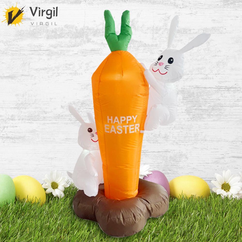 Easter Bunny Inflatable Model 1.8m Model Jewelry for Shopping Store (EU)