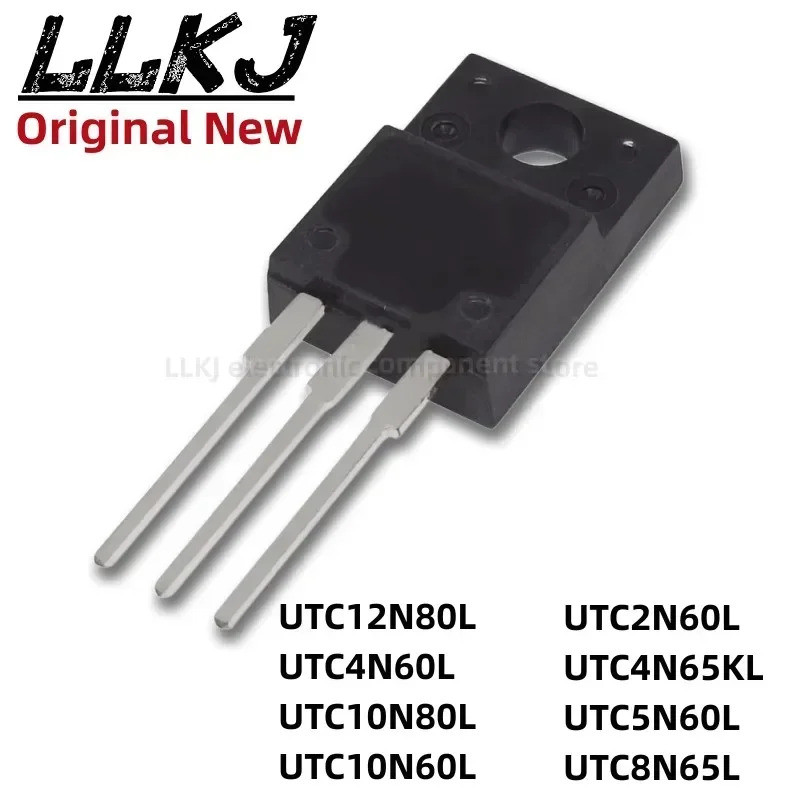 5 ชิ้น UTC12N80L UTC4N60L UTC10N80L UTC10N60L UTC2N60L UTC4N65KL UTC5N60L UTC8N65L UTC8N65L TOF ทราน