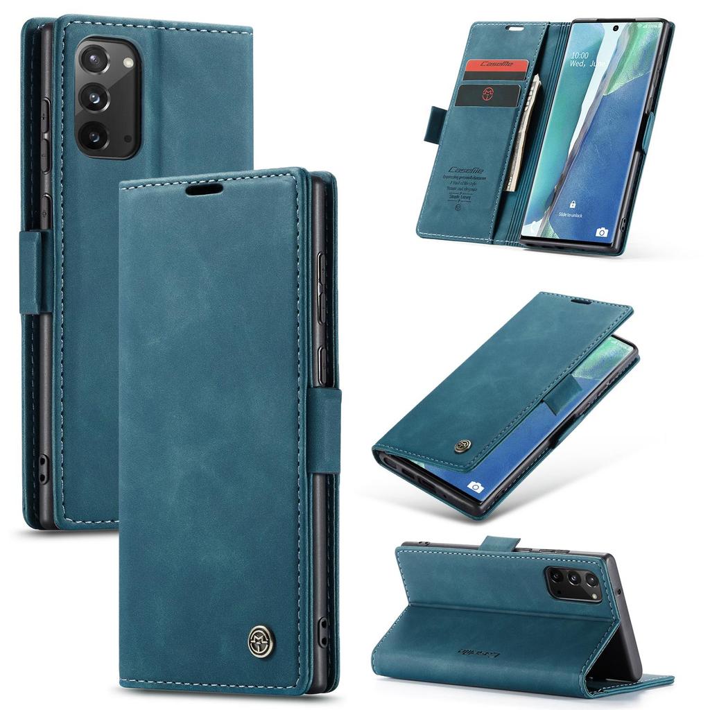 สําหรับ Samsung Note10 Lite 20 Ultra 10 Plus A81 M60S S25 S24 S23 S22 ULTRA 4G 5G ฝาครอบ Retro PU หน