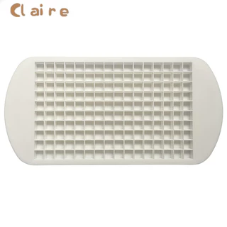 COD ถาดน้ําแข็ง 160 กริด 1X1 ซม.ซิลิโคนผลไม้ Cube แม่พิมพ์ก้อนน้ําแข็งขนาดเล็ก Claire