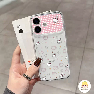 เหมาะสำหรับ IPhone 16 15 14 17 15 Plus 13 12 11 Pro Max แมววัยรุ่นหัวใจน่ารักวัสดุที่เหนือกว่ากรณีโทรศัพท์ทนตก