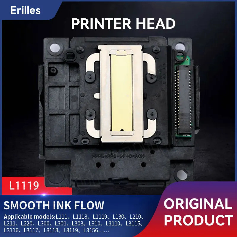 L1119 หัวพิมพ์หัวพิมพ์สําหรับ Epson เครื่องพิมพ์หัว L301 L360 L365 L375 L380 L382 L385 L395 L175 L49