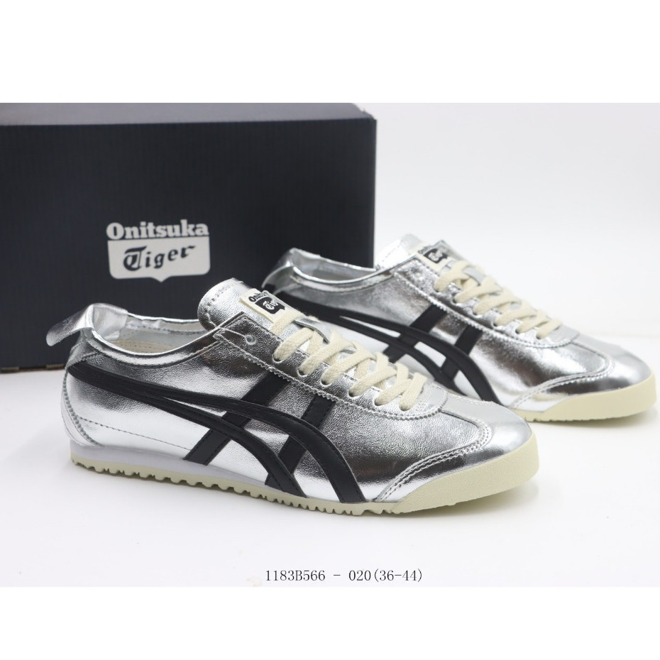 รองเท้าผ้าใบ Black 66 Demon uzy2 mexico Silver Casual Tsuka DKYL